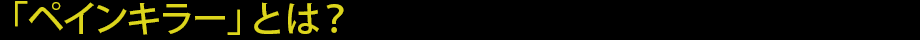 「ペインキラー」とは？
