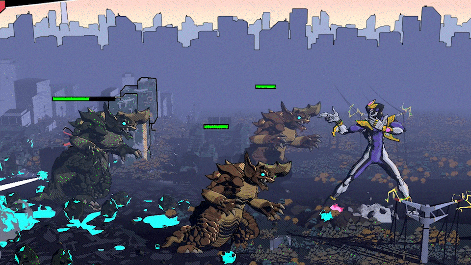 コンボ攻撃で強力な連続技を叩き込もう