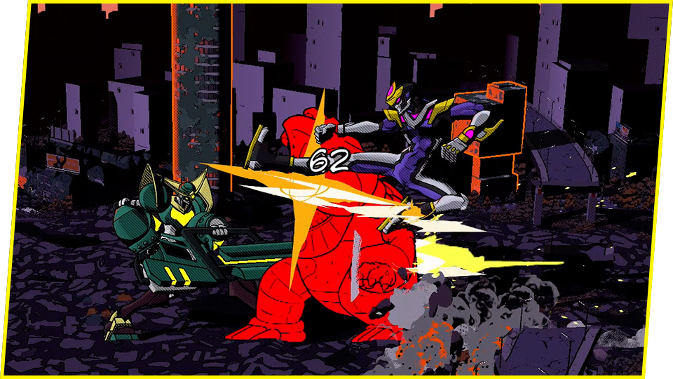 2人で協力して強敵を倒そう