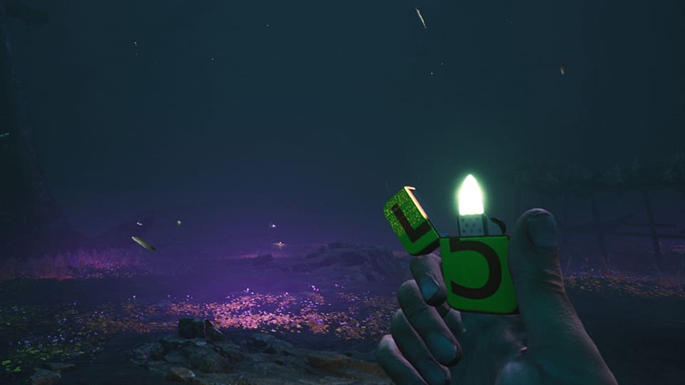 ライターと懐中電灯で道を照らして進もう